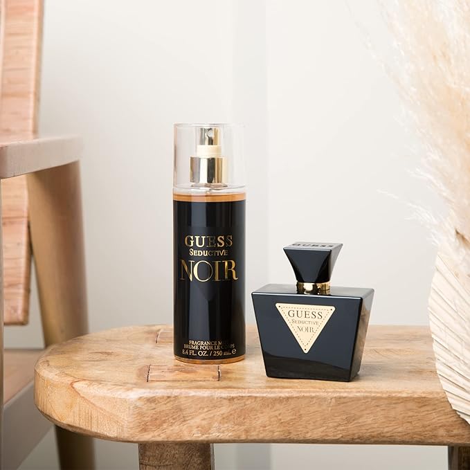 Guess Seductive Noir 2 Pc Set for Women (2.5 Ounce Edt Spray + 4.2 Ounce Mist)