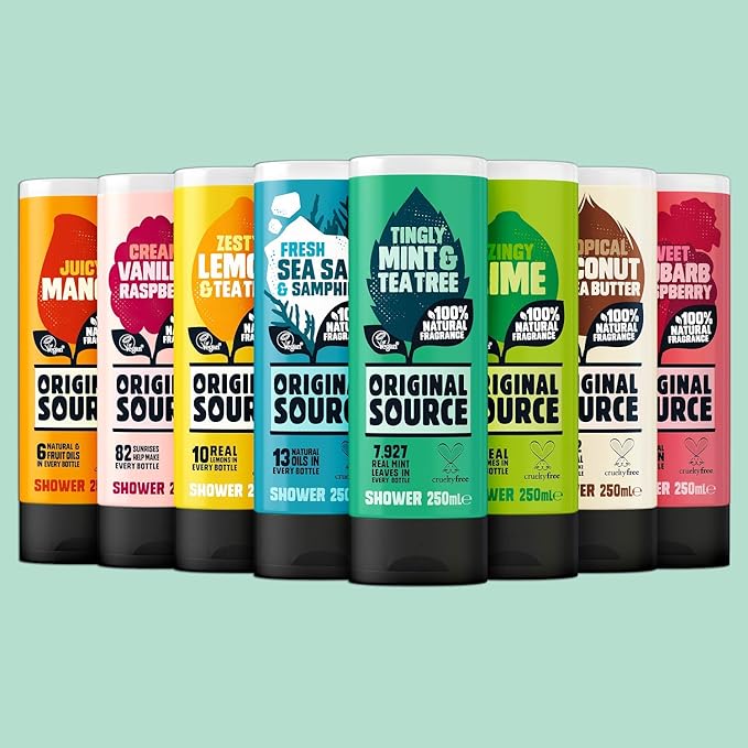 Original Source Shower Gel Lemon and Tea Tree 250ml Pack of 6