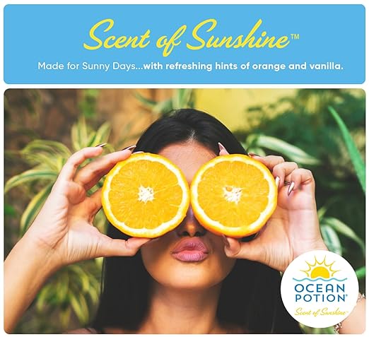 Ocean Potion SPF 30 Sunscreen Body Lotion, Broad Spectrum UVA/UVB Protection with Aloe and Vitamin E, Water-Resistant Non-Greasy Sunscreen, 6.8 oz