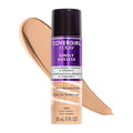 COVERGIRL & Olay Simply Ageless 3-in-1 Liquid Foundation, Matte Finish, Hyaluronic & Vitamin C Formula, 255 Soft Honey, 1 Count