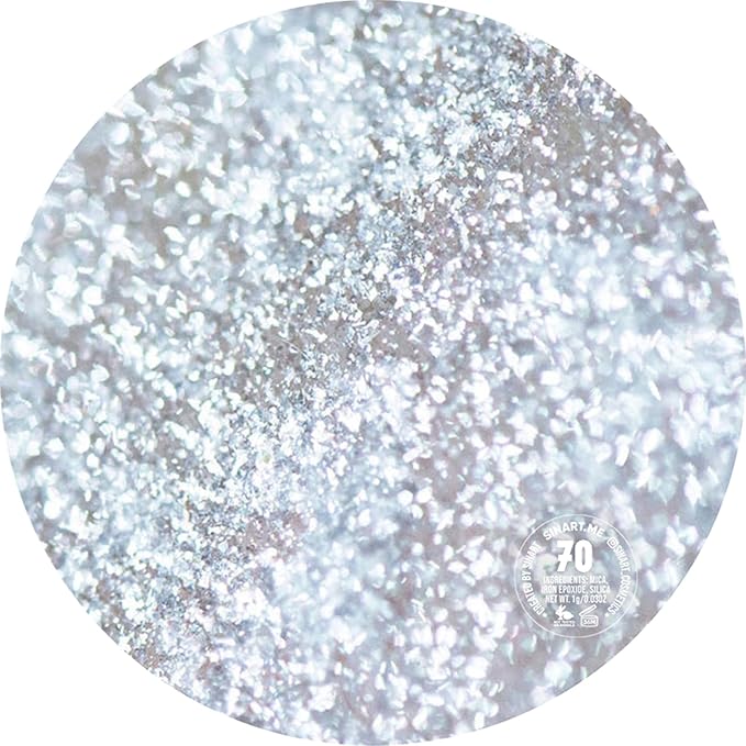 Glitter Eyeshadow, Eye Makeup, Eyeshadow Powder Glitter, STAR POWDER Shine and shimmer, NO Animal Testing & Cruelty Free 1g/ 0.03OZ (70)