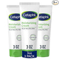 Cetaphil Face & Body Moisturizer, Hydrating Moisturizing Cream for Dry to Very Dry, Sensitive Skin, NEW 3 oz Pack of 3, Fragrance Free, Non-Comedogenic, Non-Greasy