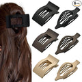 Flat Claw Clips for Women, Large Duckbill French Hair Clips, 6 Pack Non-Slip Matte Hair Accessories for Thick & Thin Hair
