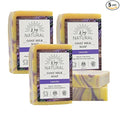 Goat Milk Soap Bar (Bulk, 5 Pack) - French Lavender Soap for Men & Women - Natural, Handmade w/Real Milk - Dry Skin, Hands/Body - Gentle, No Dyes - (Large, 5oz)