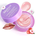 iMethod Overnight Lip Mask - Hydrating Lip Butter Balm with Hyaluronic Acid, Lip Moisturizer For Very Dry Lips, Lip Sleeping Mask to Nourish & Repair Cracked Lips, Smoothes Fine Lines - Peach
