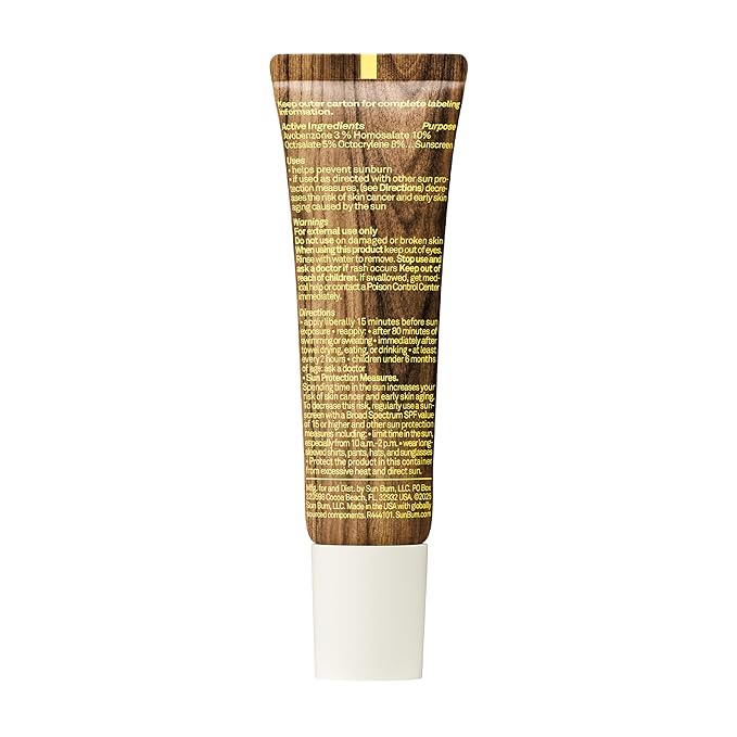 Sun Bum SPF 30 Sunscreen Coconut Lip Balm Sunscreen - Broad Spectrum Moisturizing with Aloe & Vitamin E - Hawaii 104 Act Compliant (Made Without Octinoxate & Oxybenzone) - 0.5 oz