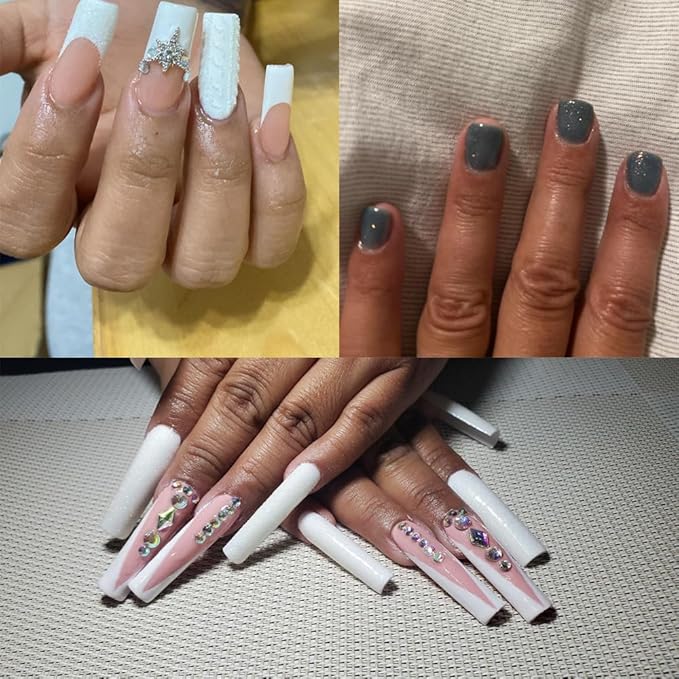 4Jars Pearl Shiny Silver Nail Glitter Powder White Color Chrome Glitter Pigment Dust Iridescent Nail Gel Polishes Decoration Diamond Aurora Glitter Mermaid Chrome Nails DIY