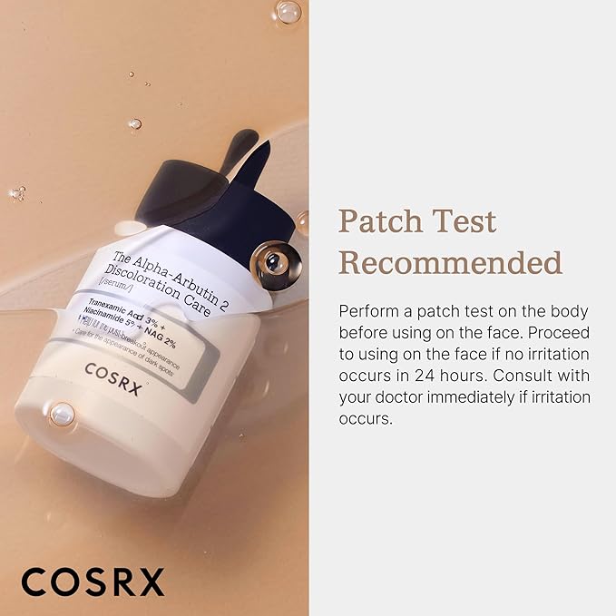 COSRX 2% Alpha Arbutin Discoloration Care Face Serum with Niacinamide, Glutathione & Tranexamic Acid, Serum to Target Dark Spots and Hyperpigmentation, Daily Korean Skin Care, 1.7 fl oz