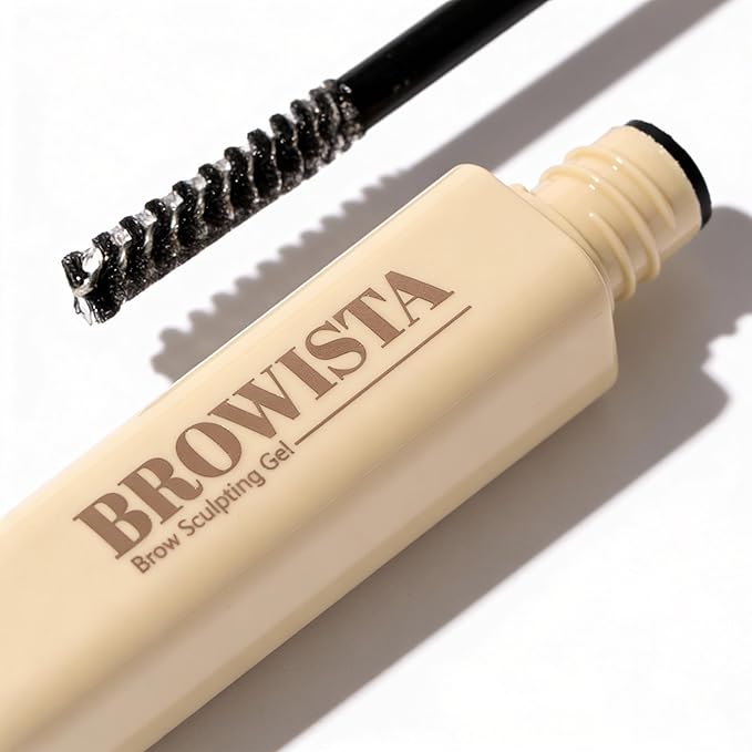 MISS LIL USA BROWISTA Eyebrow Gel – Strong Hold Brow Gel, Clear, All Day Wear, Long-Lasting, Flake-Free Lightweight Formula, Natural Finish
