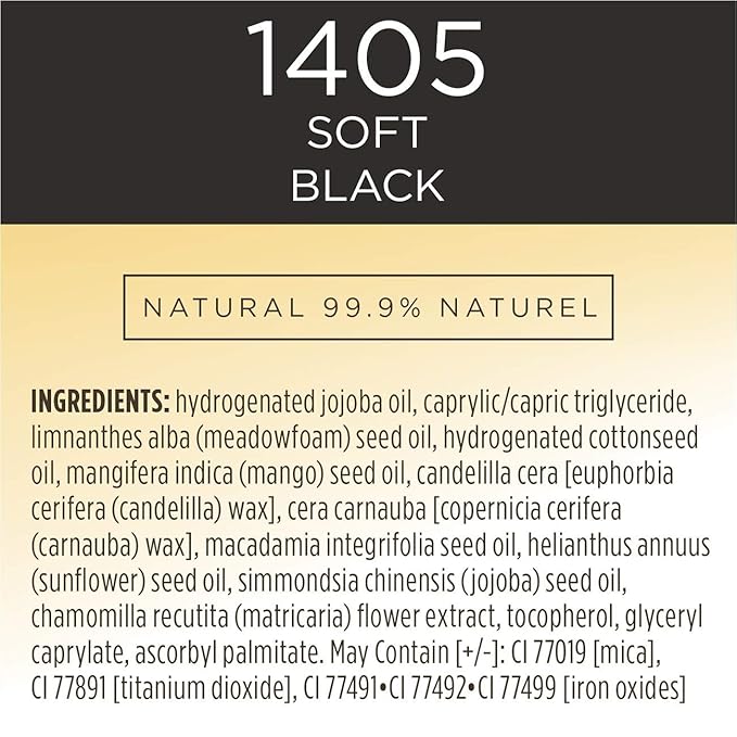 Burt's Bees Nourishing Eyeliner, Soft Black - 0.04 Ounce