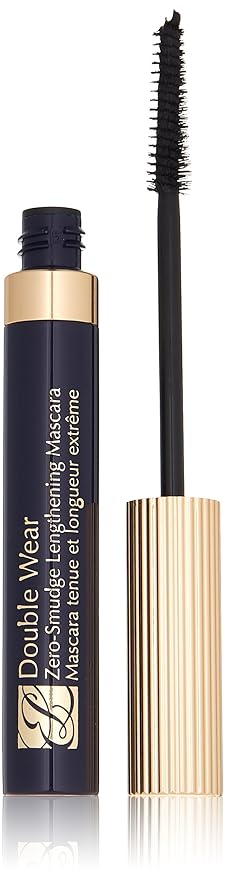 Estee Lauder | Double Wear | Zero-Smudge Lenghtening Mascra | 15 Hour Wear |-Fragrance Free | Ophthalmologist Tested , black , 0.22 oz
