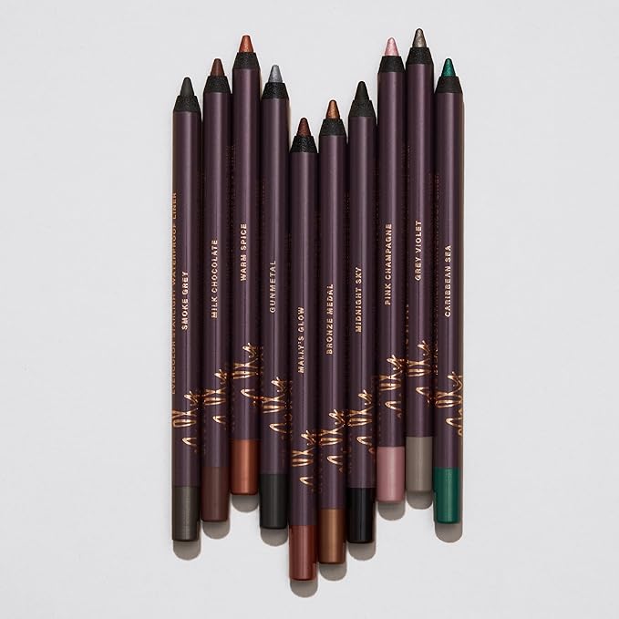 Mally Beauty Evercolor Starlight Waterproof Eyeliner - Bronze Medal - Smudge-Proof, Longwear, Creamy Gel - Sharpenable Eyeliner Bronze Medal