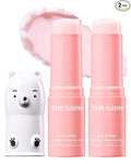 THESAEM Iceland Hydrating Collagen Eye Stick 0.38 oz 2 Pack - Anti-wrinkle Moisturizing Eye Balm for Saggy Skin – Under Eye Treatment - Balm to Smooth Skin Texture - Rose Scent