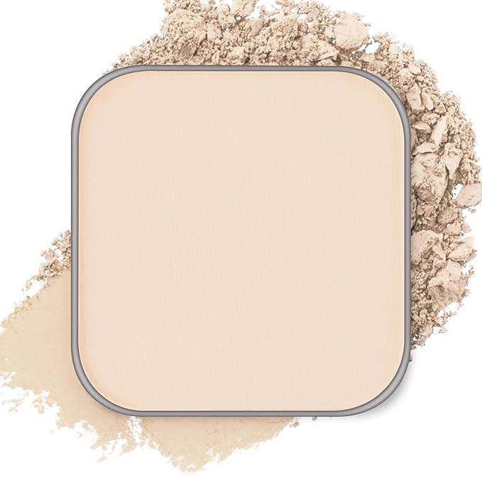 Ivory Matte Single Eyeshadow Refill, Natural Nude Shade for No-Makeup Look, Long-Wear Everyday Essential, Blendable Base Color,Palette Refill (Ivory Elegance)