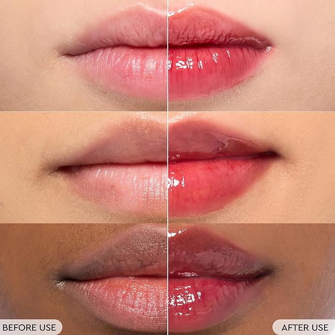 HERA Sensual Tinted Shine Lip Serum #370 REDWOOD | Weightless Sleek Shine, Transfer-Resistant Color, 12-Hour Soft Lip Stain Oil, Double Hydration wih Hyaluronic Acid, High-Gloss Finish, 0.30 oz.