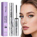 Iron Wand Mascara with Metal Wand, Long Lasting Waterproof Mascara, Black - Volumizing & Lengthening - 5D Curling - Smudge Proof - Washable Mascara for Dramatic Volume & Length
