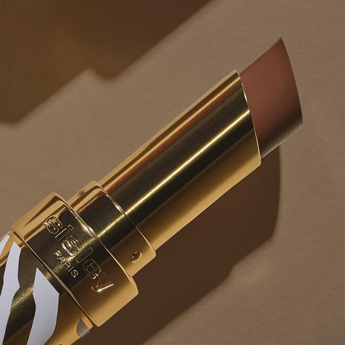 Sisley Paris Phyto-Rouge Shine, 14 Sheer Acajou - Hydrating Shine Lipstick - Plumps & Smooths Lips - Sheer Color, Rich Texture, Intense Shiny Finish