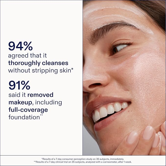 Skinfix Ceramide + Ectoin Gentle Gel Cleanser Mini - 1.5 oz - Removes Makeup & SPF - Cleanses & Hydrates Skin - Vegan, Cruelty Free