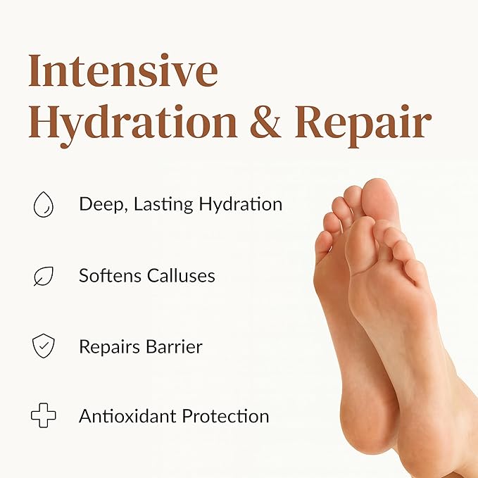 Epielle Hydrating Hand & Foot Masks, Relieve and Soften Dry, Overworked Skin, Self Care Gifts for Women, Spa Kit, Mothers Day Gifts, 6 Moisturizing Gloves & 6 Moisturizing Socks