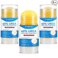 Uruses 3Pack Urea Cream 60% plus Salicylic Acid 2% Urea Foot Care Stick,Foot Cream for Foot Callus Remover, Feet Moisturizer Stick for Dry Cracked Heels, Hands, Knees,Hydrating Heel Balm, Easy To Use