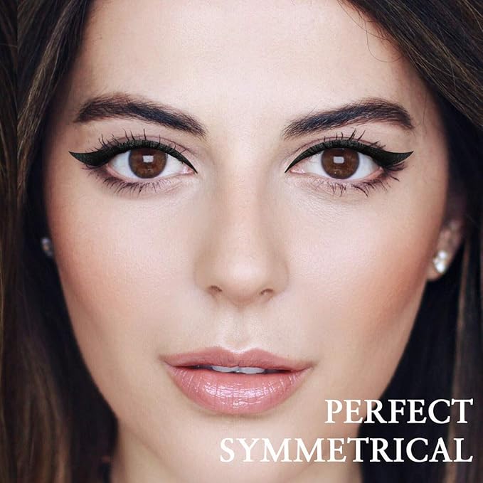 iMethod NEW 2-Pen Winged Eyeliner Stamp - All Eye Shapes, Perfect Wing Cat Eye Liner, Waterproof & Smudge-proof, 8 mm