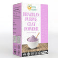 Herbs Botanica Brazilian Purple Clay Powder Detoxify Skin & Hair Natural Beauty & Skincare DIY Clay for Soap, Facial Cleansing Mask, Bath Bombs, Body Wash Making 8 oz