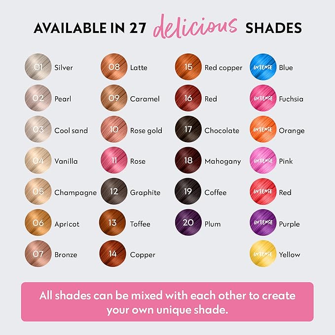 FOUR REASONS Color Mask, Plum (27 Colors) – Hair Gloss & Color Depositing Conditioner – Semi Permanent Purple Hair Toner for Color-Treated Hair Color For Women – Vegan & Cruelty-Free – 6.76 fl oz