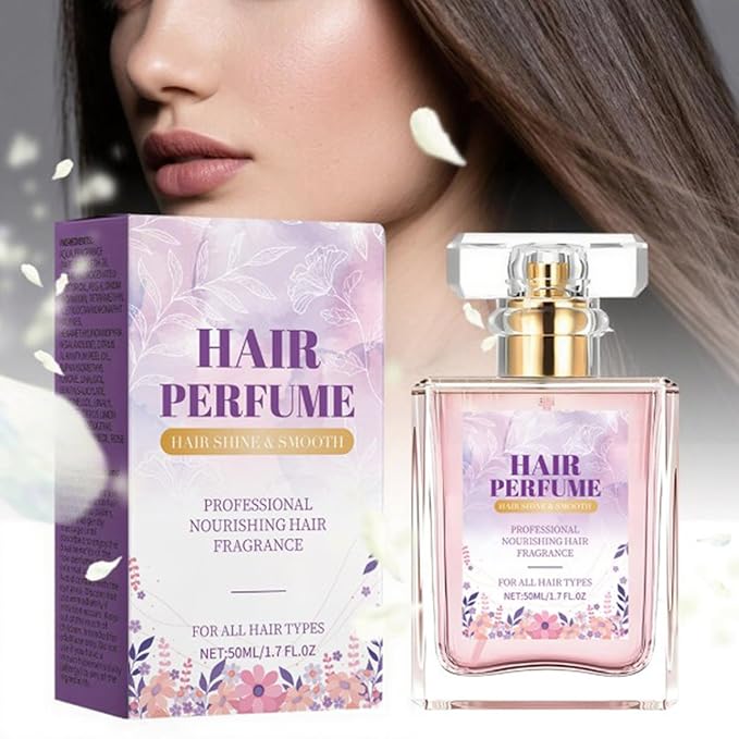 Chamomile Hair Perfume Mist Long Lasting Floral Scent for Nourished Shiny Hydrated Hair Lavender One Size