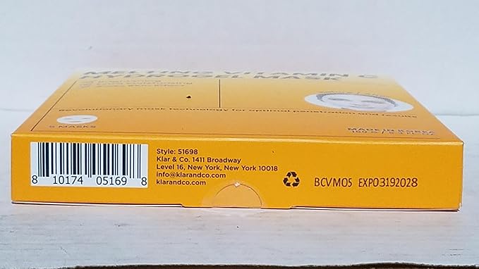 Vitamin C Face Mask - Pack of 5