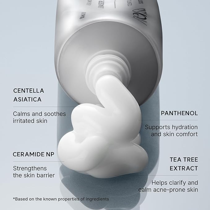 ARENCIA Eraser Soothing Cream, Facial Moisturizer with Centella & Ceramide, Hydrating Face Cream for Sensitive Skin, Lightweight Barrier Support, 50ml / 1.69 fl oz