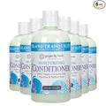 Ginger Lily Farms Botanicals Moisturizing Conditioner for Dry Hair, Island Tranquility, 100% Vegan & Cruelty-Free, Green Tea Lemongrass Scent, 12 Fl Oz (Pack of 6)