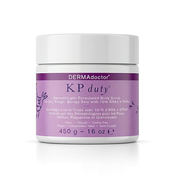 DERMAdoctor KP Bump Eraser Body Scrub for Keratosis Pilaris