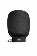 Korean Exfoliating Mitt Glove – Dead Skin Remover for Body, Moroccan Kessa Scrub, Strawberry Skin & KP Treatment, Deep Exfoliating Bath Glove for Smooth Skin (Black)