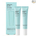 Global Beauty Care Smooth & Lift Collagen Eye Cream - Refining Under Eye Treatment to Support Skin Elasticity with Peptides, Hyaluronic Acid, Squalane & Vitamin E Formula, 0.5 fl oz (2 Pack)