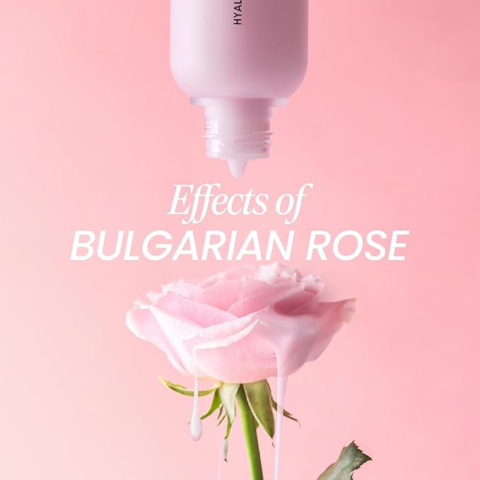 DERMALOGY by Neogen Hyal Glow Rose Essence - Hydrating Essence with 74% of Damask Rose Water & Flower Oil & Extract 160ml / 5.41 oz