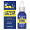 LIVAURA Retinol Men’s Face Serum – Anti Aging Serum for Face, Brightening Serums for Dark Spots & Glow, Hydrating Hyaluronic Acid, Skin Care for Wrinkles & Even Tone, Best Facial Serums