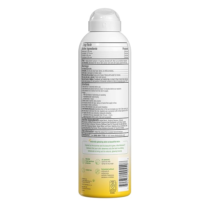 Alba Botanica Sensitive Sunscreen Spray SPF 70, 5 Oz (Pack of 2)