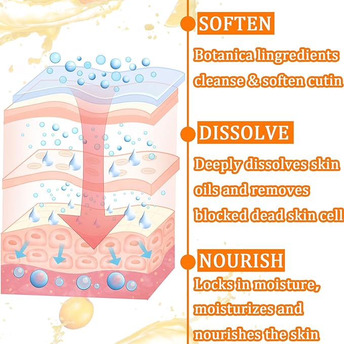 Foot Peeling Spray,100ML Instant Exfoliating Peel Spray for Remove Dead Skin Exfoliator,Hydrating Refreshing Foot Peel Spray（Orange）