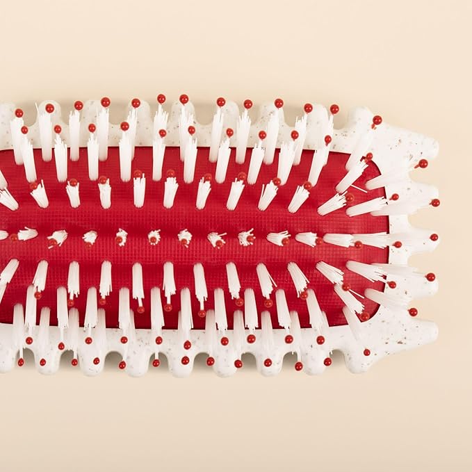 Bounce Curl Define EdgeLift Brush, 5-in-1 Tool for Effortlessly Defined Curls, Waves & Coils, Reduces Frizz - Cherry