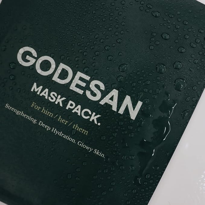 Hydrogel Face Mask Pack 10pcs - Rich Collagen, Deep Moisture, Tea Tree, All skin type, Hyaluronic