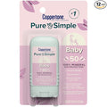 Coppertone Pure and Simple Baby Sunscreen Stick SPF 50, Zinc Oxide Mineral Sunscreen for Baby, Body and Face, 0.49 Oz Stick (Pack of 12)