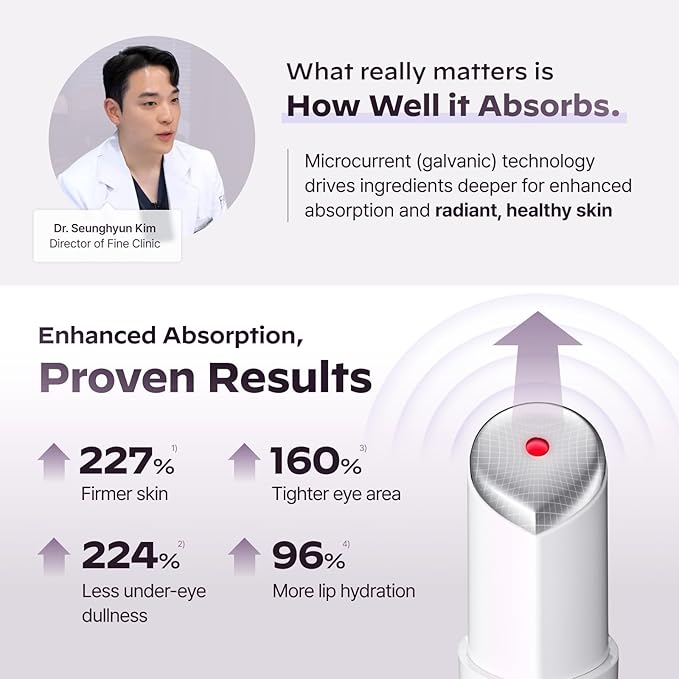 LG Pra.L Superform Galvanic Booster Aqua Mint, 1min booster for ageless skin, anti-aging pocket booster, Korean skincare, Glow on the go, Serum booster device, Glass skin, Glow Booster, Gift