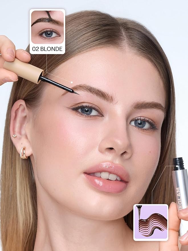 SHEGLAM Tint Lock Tattoo Peel off Brow Gel Blonde Eyebrow Color