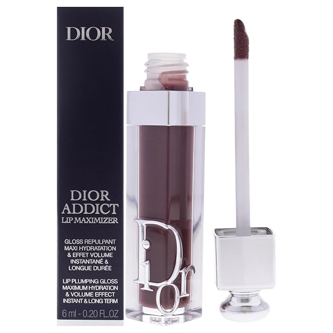 Dior Addict Lip Maximizer - 020 Mahogany by Christian Dior for Women - 0.2 oz Lip Gloss | 020 Mahogany, 0.2 oz, Lip Gloss