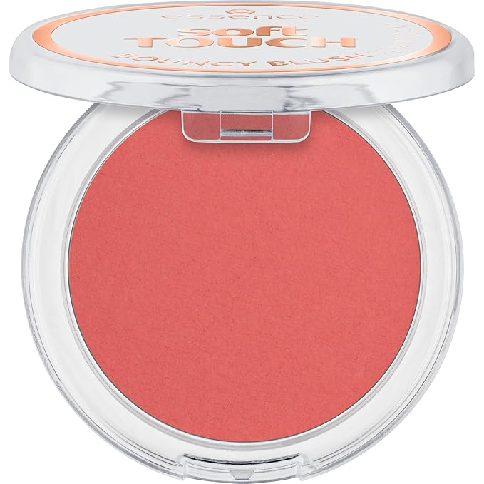 essence | Soft Touch Bouncy Blush | Lightweight, Buildable Cream to Powder Blush | Long-Lasting Natural Flush | Vegan & Cruelty-Free Makeup (30 Exotic Daisy)