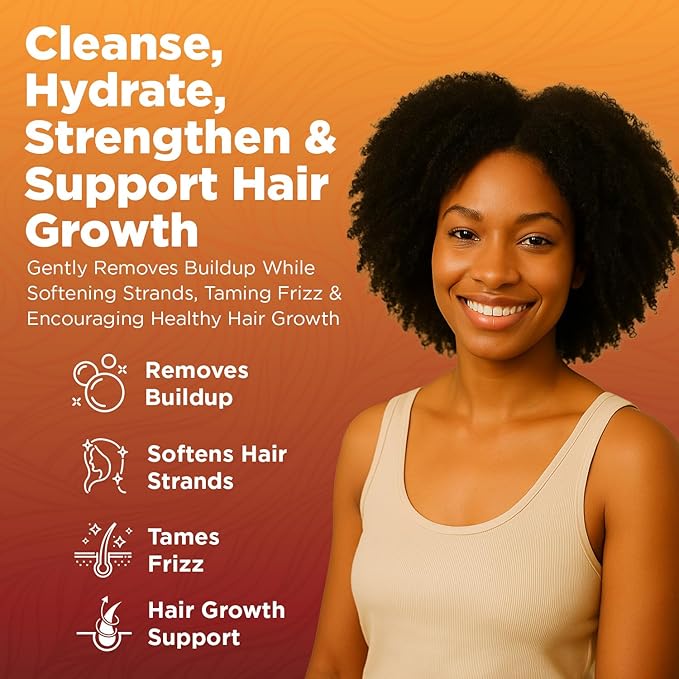 Batana Oil Shampoo & Conditioner Bundle, Aloe Vera Leaf Juice, Saw Palmetto, Caffeine, Biotin, Jojoba, Pumpkin Seed, Castor, Rosemary & Hydrolyzed Rice Protein, 10.15 fl oz Citrus Scent, 3 Pack