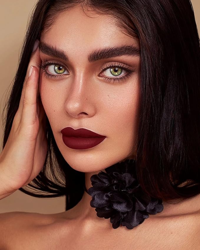 MAKI YIKA Dark Brown Lipstick for Women Color Stay Long Lasting Lipsticks No Smudge Matte Liquid Lipstick Transferproof Cruelty-Free Lip Color for Mother's Day, ChocolateDelight