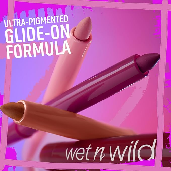 wet n wild Perfect Pout Gel Lip Liner, Rich Creamy Long Lasting Color, Well-Defined and Flawless Application, Vegan & Cruelty-Free -Comes Naurally