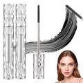 Eyelash Primer Wand Mascara,Waterproof Quick Drying Curling Mascara,Long-Lasting Non-Smudged Magic Tubing Mascaras for Daily Makeup (Black/2pcs)