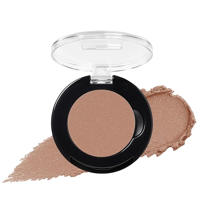 Refillable Eyeshadow Palette - Matte/Glitter/Duo-Chrome Pressed Powder & Cream Formula, Neutral/Shimmer/Smokey Multichrome, Travel-Friendly Iron Pan Refills (ShImmer, D55)